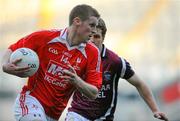 23 April 2011; Ronan Carroll, Louth, in action against Aaron Hoey, Westmeath. Allianz GAA Football Division 3 Final, Louth v Westmeath, Croke Park, Dublin. Picture credit: Barry Cregg / SPORTSFILE