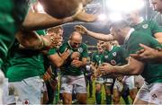 26 November 2016; Ireland captain Rory Best is applauded off the pitch by his teammates after the Autumn International match between Ireland and Australia at the Aviva Stadium in Dublin. Photo by Brendan Moran/Sportsfile