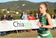 11 December 2016; Aisling Joyce of Ireland in action during the womens U20 race at 2016 Spar European Cross Country Championships in Chia, Italy. Photo by Eóin Noonan/Sportsfile