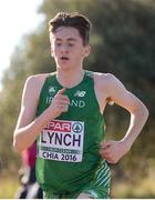 11 December 2016; Peter Lynch of Ireland in action during the mens U20 race at 2016 Spar European Cross Country Championships in Chia, Italy. Photo by Eóin Noonan/Sportsfile