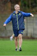 12 December 2016; Leinster senior coach Stuart Lancaster during squad training at UCD in Belfield, Dublin. Photo by Seb Daly/Sportsfile