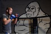 13 December 2016; Satoshi Ishii of Japan during an Open Workout Session ahead of Bellator 169 & BAMMA 27 at the SBG Gym in Dublin. Photo by David Fitzgerald/Sportsfile