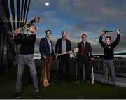 13 December 2016; ‘Leadership in Sport. Lessons for Business’, a unique event launched today, is a must for all those striving to build high performance teams both in business and in sport. Pictured here at the launch today St Kieran's College students Cathal Kearney, left, and John Muldowney, both age 14, pictured learning from Michael Rice, Brian Cody and Tommy Walsh.  The networking event is being hosted in association with Newstalk and is scheduled to take place at the InterContinental Hotel, Dublin at 12:30pm on January 26th 2017. The first of its kind, ‘Leadership in Sport. Lessons for Business’ will bring together a number of the country’s leading sports and business people who will share their perspectives and discuss their focus, passion and drive, as well as what they deem is necessary in order to achieve success and importantly to repeat that success.   To book a table for the event please visit www.lessonsforleaders.ie. All funds raised from the networking event, ‘Leadership in Sport. Lessons for Business’ will go towards creating a National Centre of Excellence for Hurling at St Kieran’s College, Kilkenny.    Photo by Cody Glenn/Sportsfile