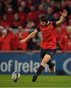 10 December 2016; Tyler Bleyendaal of Munster during the European Rugby Champions Cup Pool 1 Round 3 match between Munster and Leicester Tigers at Thomond Park in Limerick. Photo by Brendan Moran/Sportsfile