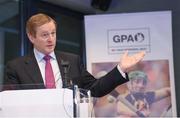 14 December 2016; An Taoiseach Enda Kenny T.D in attendance at the GPA agreement with Government on Government grants in Croke Park, Dublin. Photo by Matt Browne/Sportsfile