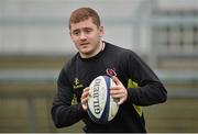 16 December 2016; Paddy Jackson of Ulster in action during the captain's run at the Kingspan Stadium in Belfast. Photo by Oliver McVeigh/Sportsfile