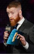 16 December 2016; Former UFC fighter Paddy Holohan during BAMMA 27 in the 3 Arena in Dublin. Photo by Ramsey Cardy/Sportsfile