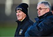 17 December 2016; Connacht manager John Tobin, left, with Martin Carney during the GAA Interprovincial Football Championship Final match between Connacht and Ulster at Páirc Seán Mac Diarmada, Carrick-on-Shannon, Leitrim.  Photo by David Maher/Sportsfile