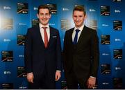 17 December 2016; Olympic silver medalists Paul O'Donovan and Gary O'Donovan arriving at the 2016 RTÉ Sport Awards in RTE Television Studios, Donnybrook, Dublin.  Photo by Eóin Noonan/Sportsfile
