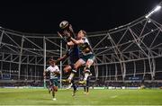 17 December 2016; James Wilson of Northampton Saints in action against Isa Nacewa of Leinster during the European Rugby Champions Cup Pool 4 Round 4 match between Leinster and Northampton Saints at the Aviva Stadium, Dublin. Photo by Stephen McCarthy/Sportsfile