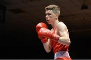16 December 2016; Stephen McKenna of Ireland, in action against Louis Lynn of England during their 56kg bout at the Ireland v England Boxing International in the National Stadium, Dublin. Photo by Piaras Ó Mídheach/Sportsfile