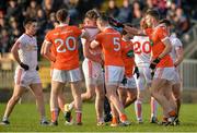 18 December 2016; Armagh and Tyrone players remonstrate during the O'Fiaich Cup Final game between Armagh and Tyrone at Oliver Plunkett Park in Crossmaglen, Co. Armagh. Photo by Oliver McVeigh/Sportsfile