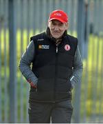 18 December 2016; Tyrone manager Mickey Harte before the O'Fiaich Cup Final game between Armagh and Tyrone at Oliver Plunkett Park in Crossmaglen, Co. Armagh. Photo by Oliver McVeigh/Sportsfile