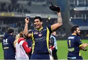18 December 2016; Sébastien Vahaamahina of ASM Clermont Auvergne following the European Rugby Champions Cup Pool 5 Round 4 match between ASM Clermont Auvergne and Ulster at Stade Marcel-Michelin in Clermont-Ferrand, France. Photo by Ramsey Cardy/Sportsfile