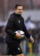 18 December 2016; ASM Clermont Auvergne head coach Frank Azema prior to the European Rugby Champions Cup Pool 5 Round 4 match between ASM Clermont Auvergne and Ulster at Stade Marcel-Michelin in Clermont-Ferrand, France. Photo by Ramsey Cardy/Sportsfile