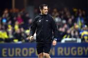18 December 2016; ASM Clermont Auvergne head coach Frank Azema during the European Rugby Champions Cup Pool 5 Round 4 match between ASM Clermont Auvergne and Ulster at Stade Marcel-Michelin in Clermont-Ferrand, France. Photo by Ramsey Cardy/Sportsfile