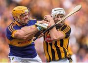 4 September 2016; Liam Blanchfield of Kilkenny in action against Pádraic Maher of Tipperary during the GAA Hurling All-Ireland Senior Championship Final match between Kilkenny and Tipperary at Croke Park in Dublin. Photo by Stephen McCarthy/Sportsfile