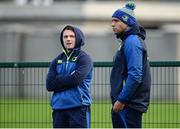 19 December 2016; Isa Nacewa, right, and Charlie Rock, left, of Leinster during squad training at UCD in Belfield, Dublin. Photo by Seb Daly/Sportsfile
