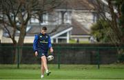 19 December 2016; Ross Byrne of Leinster in action during squad training at UCD in Belfield, Dublin. Photo by Seb Daly/Sportsfile