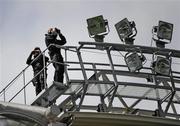 18 May 2011; A general view of security ahead of the visit of HM Queen Elizabeth II and HRH the Duke of Edinburgh. Croke Park, Dublin. Picture credit: Stephen McCarthy / SPORTSFILE