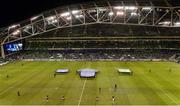 17 December 2016; A general view of the pitch prior to the European Rugby Champions Cup Pool 4 Round 4 match between Leinster and Northampton Saints at the Aviva Stadium, Dublin. Photo by Piaras Ó Mídheach/Sportsfile