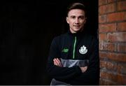 20 December 2016; Ronan Finn after he was unveiled as Shamrock Rovers new signing at Tallaght Stadium in Tallaght, Co. Dublin. Photo by Sam Barnes/Sportsfile
