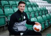 20 December 2016; Ronan Finn after he was unveiled as Shamrock Rovers new signing at Tallaght Stadium in Tallaght, Co. Dublin. Photo by Sam Barnes/Sportsfile