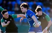 21 December 2016; Conor O'Brien of the Leinster Development XV is tackled by Daniel Hurley of the Ireland Under-20 XV during the match between Leinster Development XV and Ireland Under-20 XV at Donnybrook Stadium in Dublin. Photo by Matt Browne/Sportsfile
