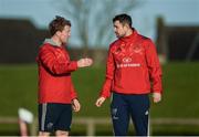 21 December 2016; Munster scrum coach Jerry Flannery and technical coach Felix Jones in conversation during squad training at the University of Limerick in Limerick. Photo by Diarmuid Greene/Sportsfile