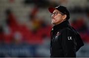 23 December 2016; Ulster Director of Rugby Les Kiss before the Guinness PRO12 Round 11 match between Ulster and Connacht at the Kingsman Stadium in Belfast. Photo by Ramsey Cardy/Sportsfile
