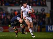 23 December 2016; Jacob Stockdale of Ulster is tackled by Sean O’Brien of Connacht during the Guinness PRO12 Round 11 match between Ulster and Connacht at the Kingsman Stadium in Belfast. Photo by Ramsey Cardy/Sportsfile