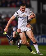 23 December 2016; Jacob Stockdale of Ulster is tackled by Sean O’Brien of Connacht during the Guinness PRO12 Round 11 match between Ulster and Connacht at the Kingsman Stadium in Belfast. Photo by Ramsey Cardy/Sportsfile