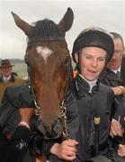 21 May 2011; Jockey Joseph O'Brien after winning the Abu Dhabi Irish 2,000 Guineas aboard Roderic O'Connor. Curragh Racecourse, Curragh, Co. Kildare. Photo by Sportsfile