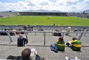 22 May 2011; A general view of Fitzgerald Stadium as spectators relax in the sunshine before the game. Munster GAA Football Senior Championship Quarter-Final, Kerry v Tipperary, Fitzgerald Stadium, Killarney, Co. Kerry. Picture credit: Diarmuid Greene / SPORTSFILE