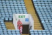 22 May 2011; A Cork supporter awaits the start of the game. Munster GAA Football Senior Championship Quarter-Final, Cork v Clare, Pairc Ui Chaoimh, Cork. Picture credit: Pat Murphy / SPORTSFILE