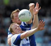 22 May 2011; Kevin Meaney, Laois, in action against Sean McCormack, Longford. Leinster GAA Football Senior Championship First Round, Laois v Longford, O'Moore Park, Portlaoise, Co. Laois. Picture credit: Brian Lawless / SPORTSFILE