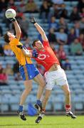 22 May 2011; Barry Duggan, Clare, in action against Donncha O'Connor, Cork. Munster GAA Football Senior Championship Quarter-Final, Cork v Clare, Pairc Ui Chaoimh, Cork. Picture credit: Pat Murphy / SPORTSFILE