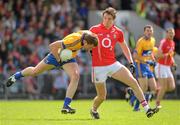 22 May 2011; Niall Browne, Clare, in action against Aidan Walsh, Cork. Munster GAA Football Senior Championship Quarter-Final, Cork v Clare, Pairc Ui Chaoimh, Cork. Picture credit: Pat Murphy / SPORTSFILE