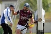 22 May 2011; Derek McNicholas, Westmeath, celebrates scoring his side's second goal. Leinster GAA Hurling Senior Championship First Round, Carlow v Westmeath, Dr. Cullen Park, Carlow. Picture credit: Ray McManus / SPORTSFILE