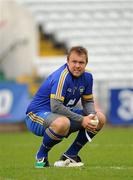 22 May 2011; Clare goalkeeper Joe Hayes shows his disappointment after the game. Munster GAA Football Senior Championship Quarter-Final, Cork v Clare, Pairc Ui Chaoimh, Cork. Picture credit: Pat Murphy / SPORTSFILE