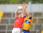 22 May 2011; Alan O'Connor, Cork, in action against Darren O'Neill, Clare. Munster GAA Football Senior Championship Quarter-Final, Cork v Clare, Pairc Ui Chaoimh, Cork. Picture credit: Pat Murphy / SPORTSFILE