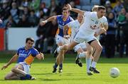 22 May 2011; Eamonn Callaghan, Kildare, in action against Alan Byrne, Wicklow. Leinster GAA Football Senior Championship First Round, Kildare v Wicklow, O'Moore Park, Portlaoise, Co. Laois. Picture credit: Brian Lawless / SPORTSFILE