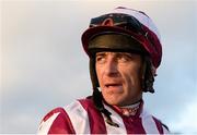 27 December 2016; Jockey Davy Russell in the winners enclosure after winning the Paddy Power Steeplechase on Noble Endeavor during day two of the Leopardstown Christmas Festival in Leopardstown, Dublin. Photo by Seb Daly/Sportsfile