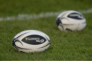 27 December 2016; A general view of rugby balls at squad training at Thornfields in UCD, Dublin. Photo by Piaras Ó Mídheach/Sportsfile