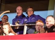 29 December 2016; Munster Development assistant coach Paul O'Connell, left, and head coach Greig Oliver during the Munster Development XV v Ireland U20 XV match at Thomond Park in Limerick. Photo by Diarmuid Greene/Sportsfile