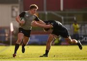 29 December 2016; Colm de Buitlear of Ireland U20 XV is tackled by Ronan Coffey of Munster Development XV during Munster Development XV v Ireland U20 XV match at Thomond Park in Limerick. Photo by Diarmuid Greene/Sportsfile