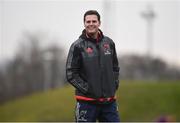 29 December 2016; Munster director of rugby Rassie Erasmus during squad training at the University of Limerick in Limerick. Photo by Diarmuid Greene/Sportsfile