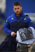 31 December 2016; Sean O’Brien of Leinster arrives prior to the Guinness PRO12 Round 12 match between Leinster and Ulster at the RDS Arena in Dublin. Photo by Stephen McCarthy/Sportsfile