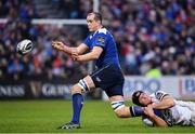 31 December 2016; Devin Toner of Leinster is tackled by Franco van der Merwe of Ulster during the Guinness PRO12 Round 12 match between Leinster and Ulster at the RDS Arena in Dublin. Photo by Ramsey Cardy/Sportsfile
