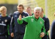 23 May 2011; Northern Ireland manager Nigel Worthington during squad training ahead of their side's upcoming Carling Four Nations Tournament game against Republic of Ireland on Tuesday. Northern Ireland Squad Training, Wayside Celtic FC, Jackson Park, Kilternan, Co. Dublin. Picture credit: Oliver McVeigh / SPORTSFILE